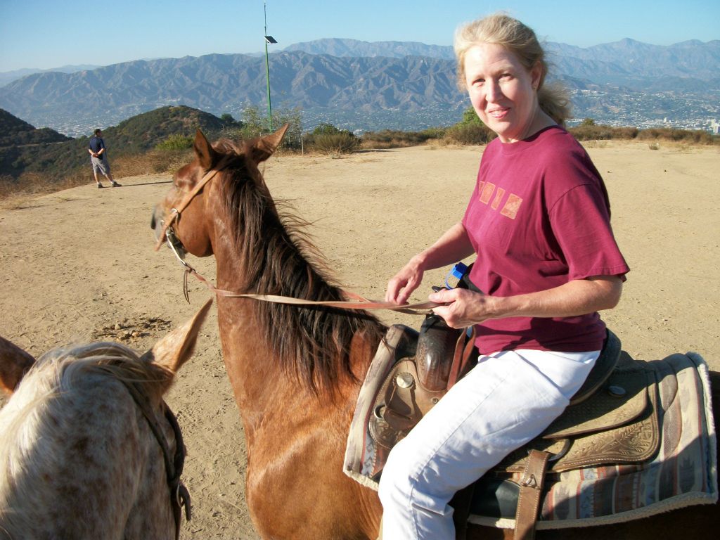 Susan Hannon - Jay's birthday horse ride